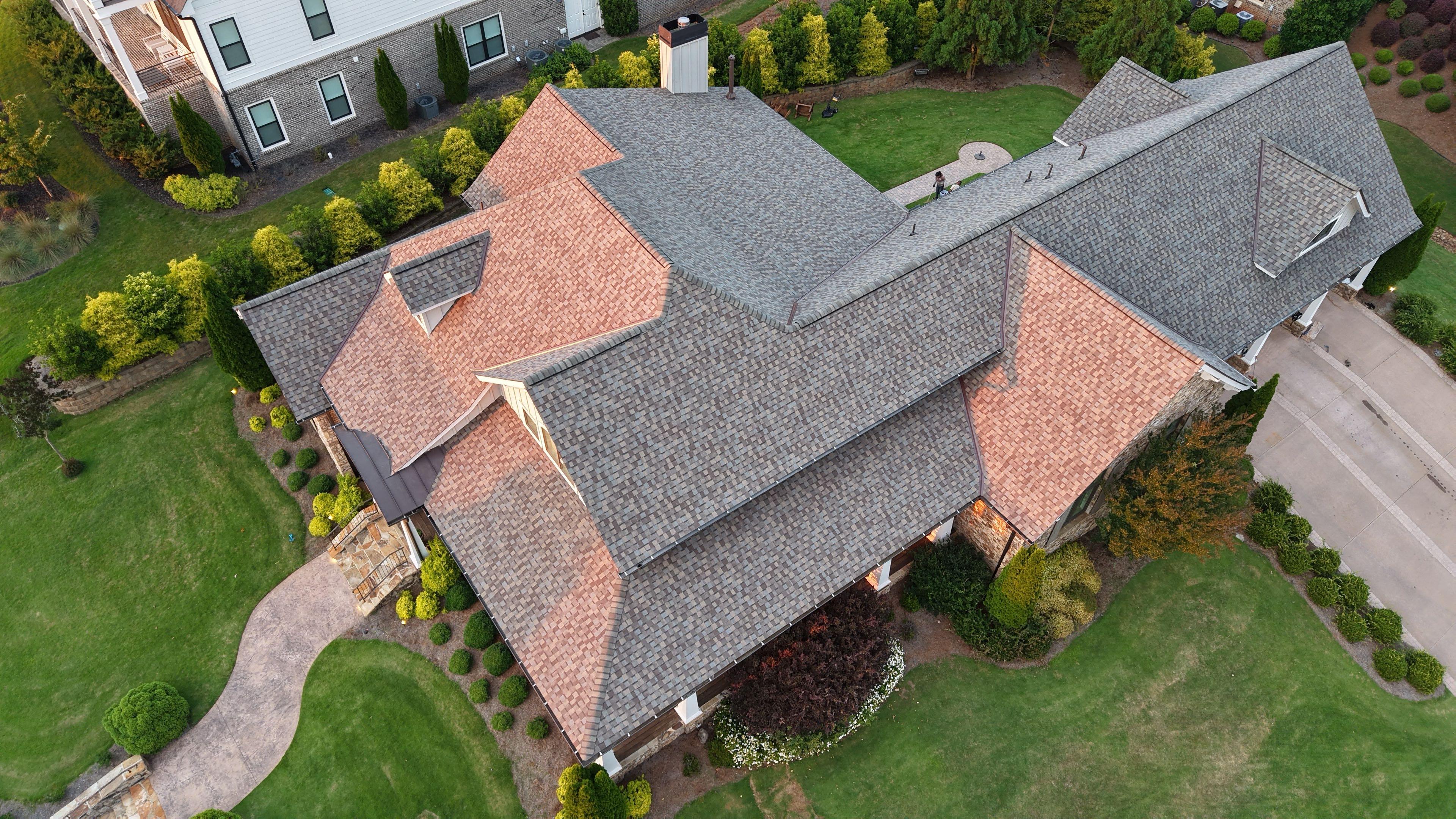 Premium roof installation by Exotic Exteriors